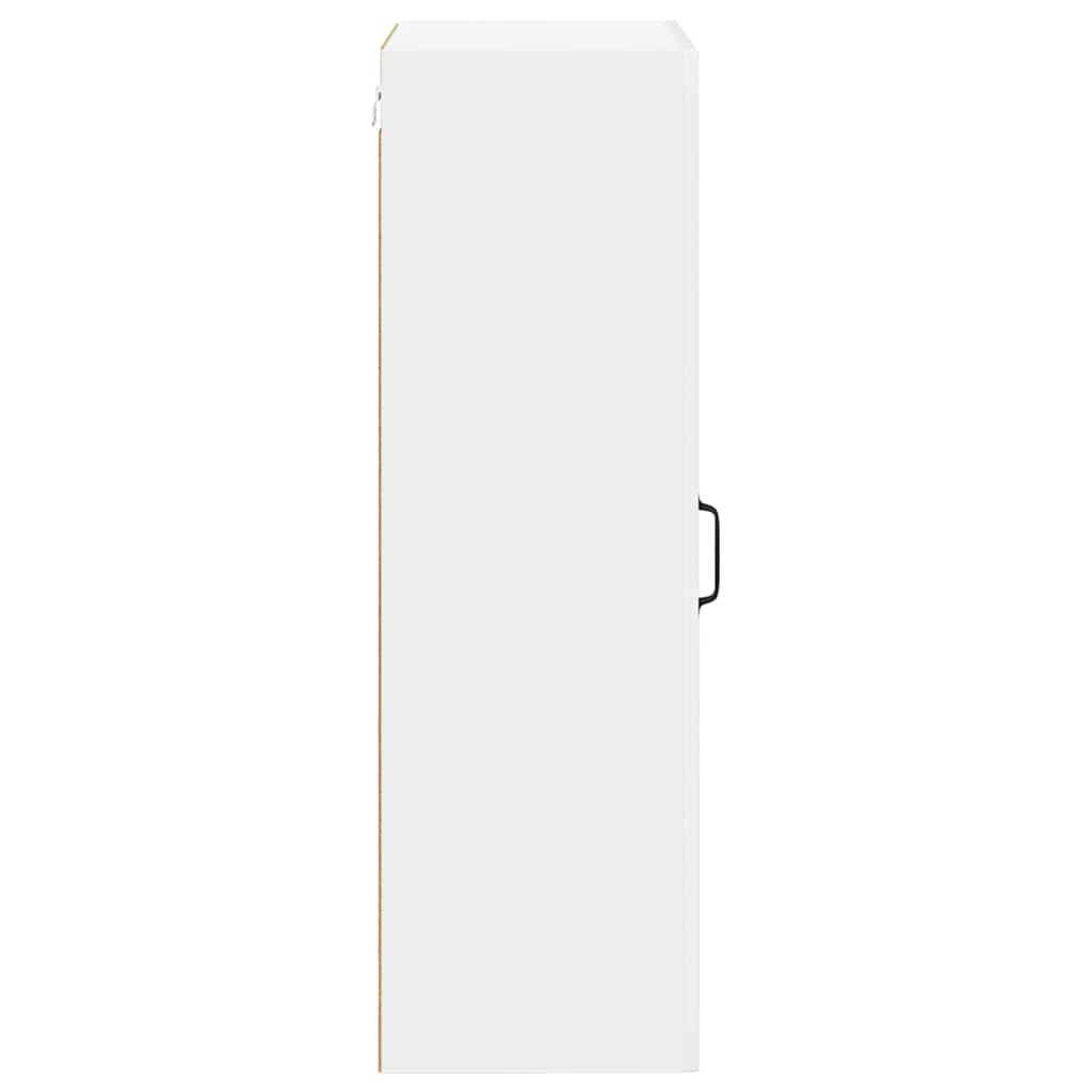 Kitchen Cabinet with Shelf High Gloss White 50 x 31 x 100 cm