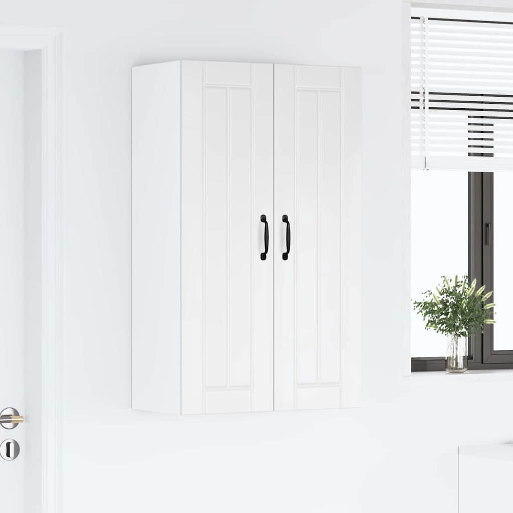 Kitchen Cabinet with Shelf High Gloss White 60 x 31 x 100 cm