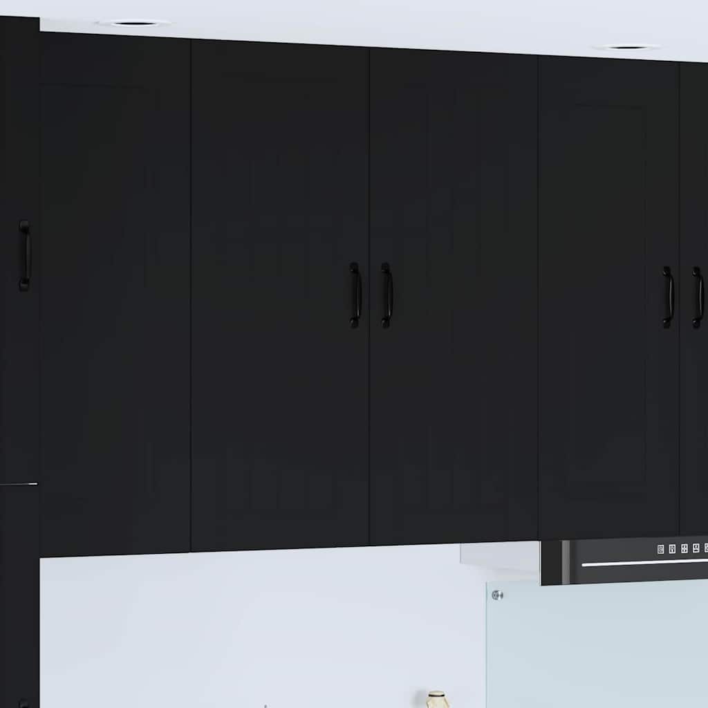 Kitchen Cabinet Black 80 x 31 x 100 cm Engineered Wood