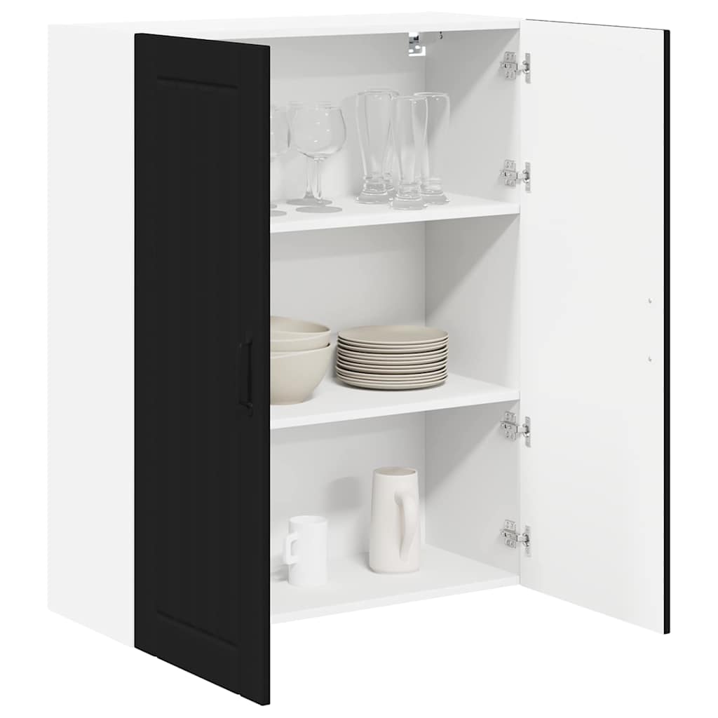 Kitchen Cabinet Black 80 x 31 x 100 cm Engineered Wood