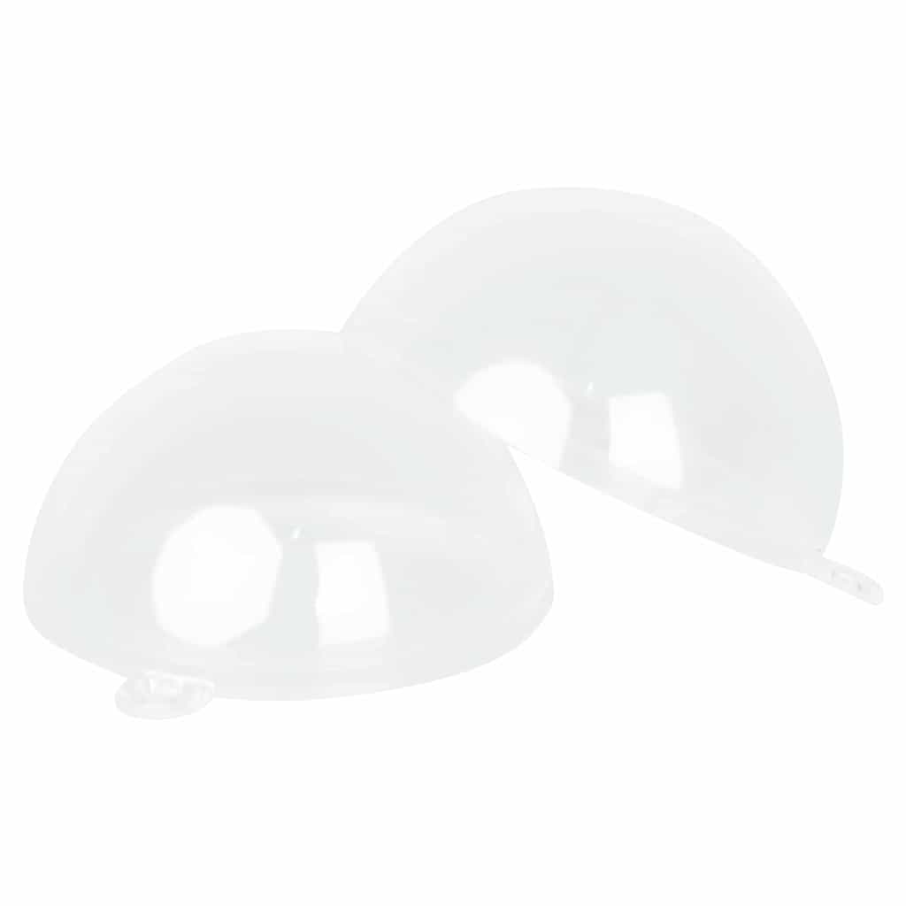 Christmas Bauble Set 25 pcs Transparent Ø 8 cm