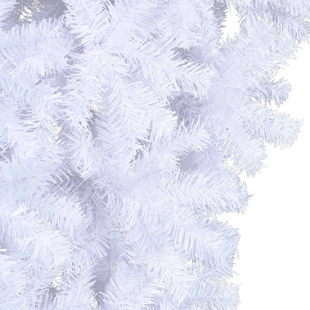 Artificial Christmas Tree with Stand White 240 cm PVC and Steel