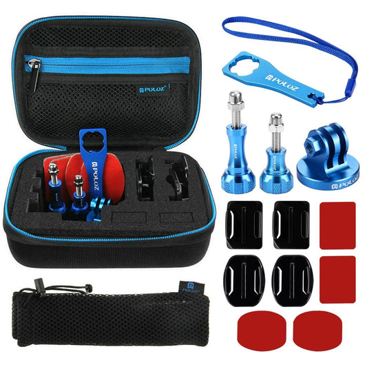 13-in-1 Cnc Metal Accessories Kit for Action Cameras with Eva Case