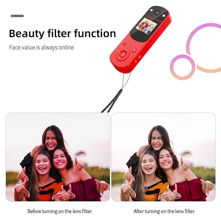 1080P Hd Multi-Function Digital Video Camera - Sports Dv Live Streaming Computer Recording - Black