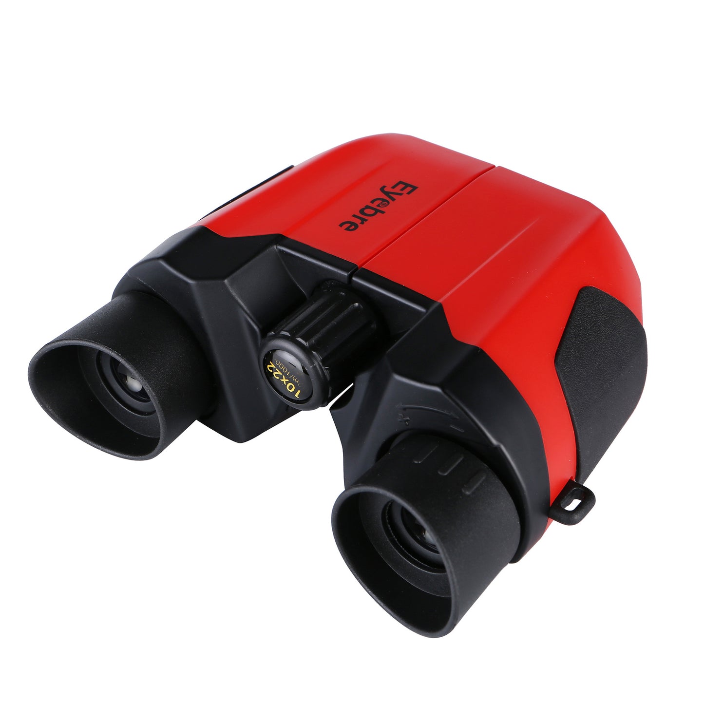 Yellow (Glossy) 10x22 Kids Binoculars - Multi-Color Compact High-Definition Telescope for Outdoor Adventures & Concerts
