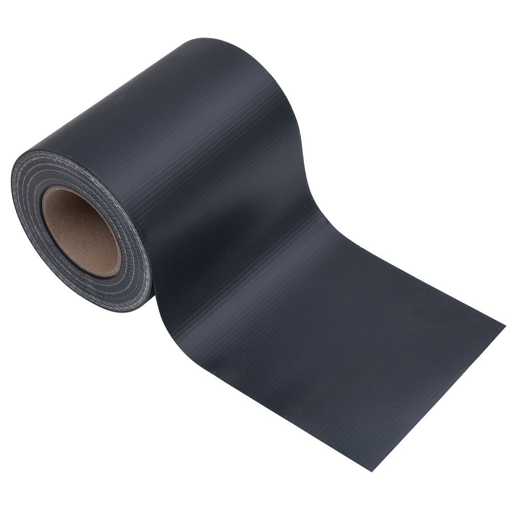 Garden Privacy Screens 2 pcs Dark grey 35 x 0.19 m PVC